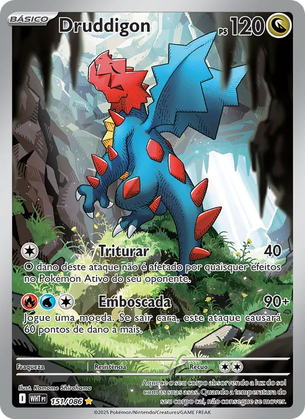 Druddigon (White Flare #151/86)