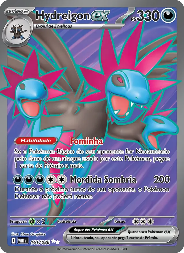 Hydreigon ex (White Flare #161/86)