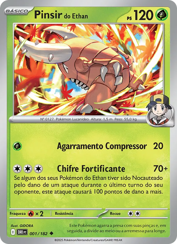 Pinsir do Ethan (Destined Rivals #001/182)