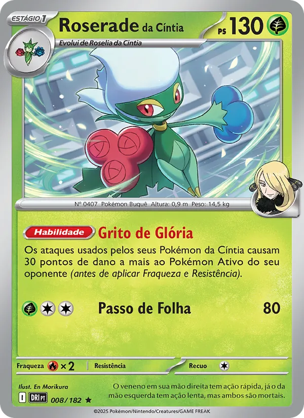 Roserade da Cíntia (Destined Rivals #008/182)
