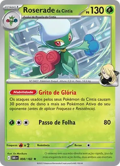 Roserade da Cíntia (Destined Rivals #008/182)