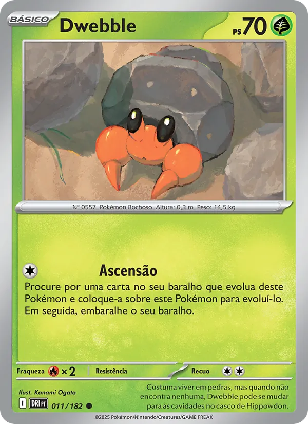 Dwebble (Destined Rivals #011/182)