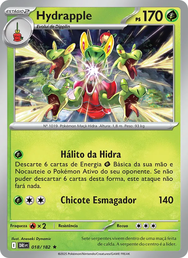 Hydrapple (Destined Rivals #018/182)