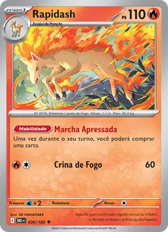 Rapidash (Destined Rivals #030/182)
