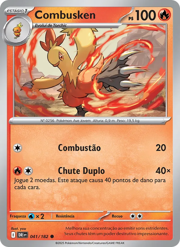 Combusken (Destined Rivals #041/182)