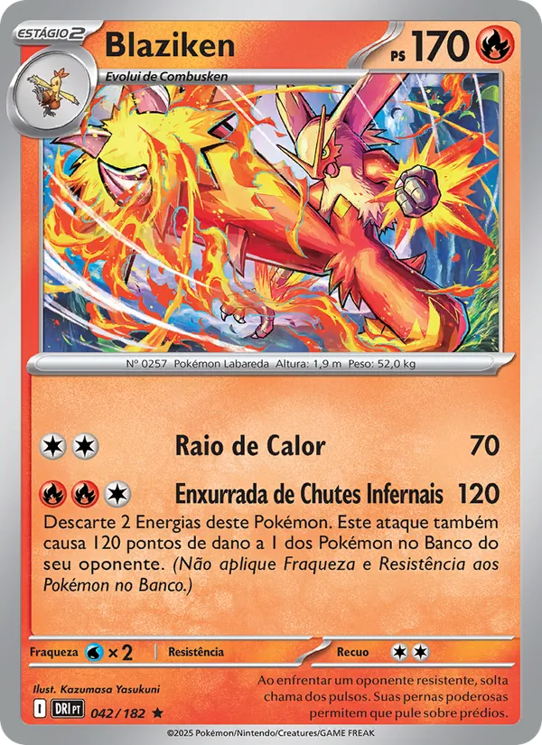 Blaziken (Destined Rivals #042/182)