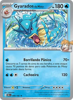 Gyarados da Misty (Destined Rivals #049/182)
