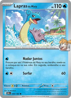 Lapras da Misty (Destined Rivals #050/182)