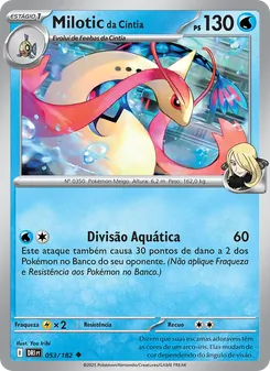 Milotic da Cíntia (Destined Rivals #053/182)