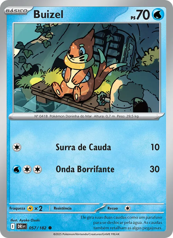 Buizel (Destined Rivals #057/182)