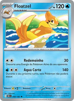 Floatzel (Destined Rivals #058/182)