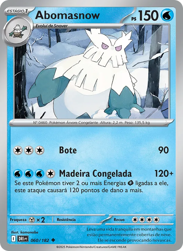 Abomasnow (Destined Rivals #060/182)