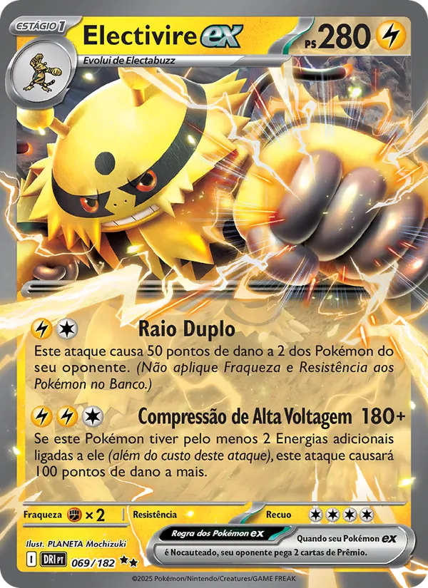 Electivire ex (Destined Rivals #069/182)