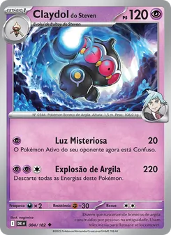 Claydol do Steven (Destined Rivals #084/182)
