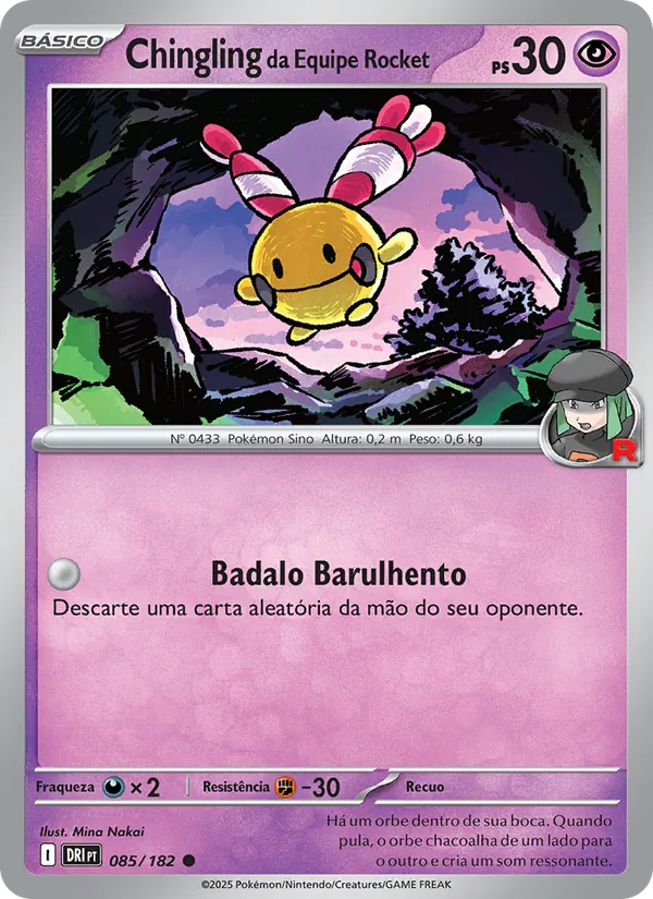 Chingling da Equipe Rocket (Destined Rivals #085/182)
