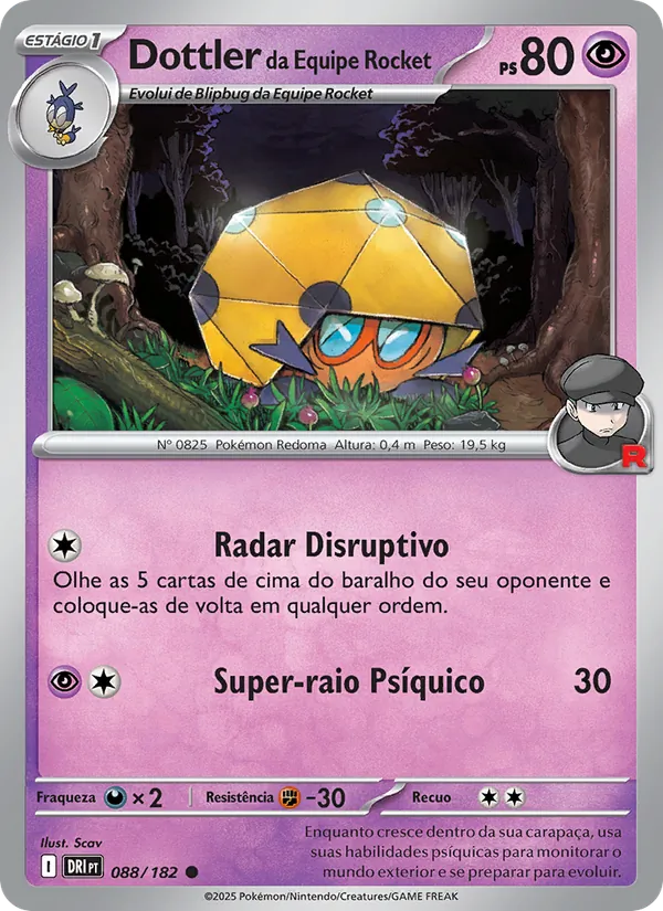 Dottler da Equipe Rocket (Destined Rivals #088/182)