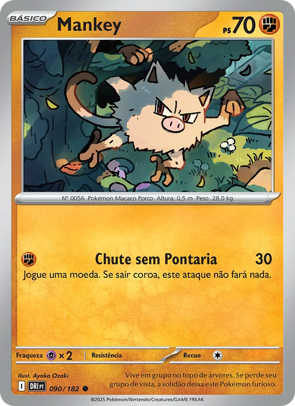 Mankey (Destined Rivals #090/182)