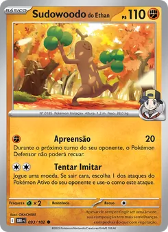 Sudowoodo do Ethan (Destined Rivals #093/182)