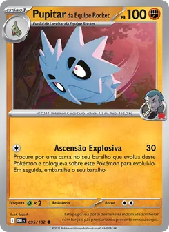 Pupitar da Equipe Rocket (Destined Rivals #095/182)