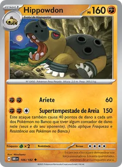 Hippowdon (Destined Rivals #106/182)