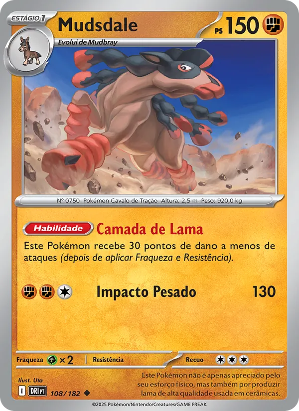 Mudsdale (Destined Rivals #108/182)
