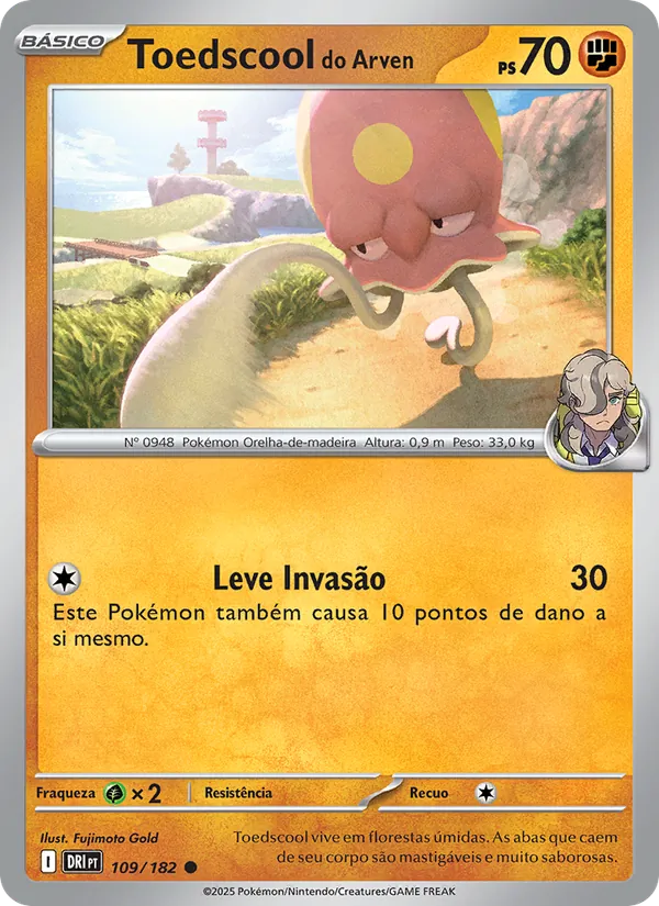 Toedscool do Arven (Destined Rivals #109/182)