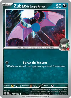 Zubat da Equipe Rocket (Destined Rivals #120/182)