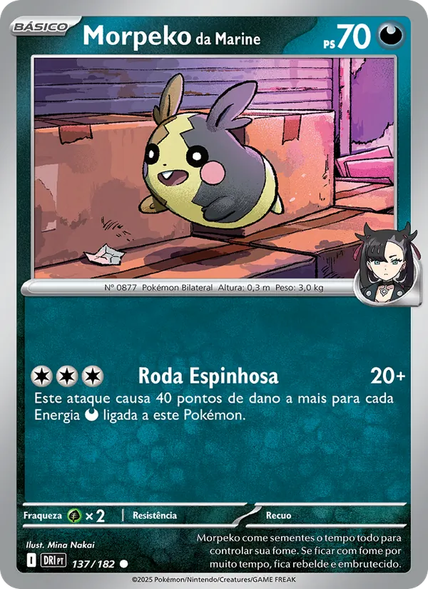 Morpeko da Marine (Destined Rivals #137/182)