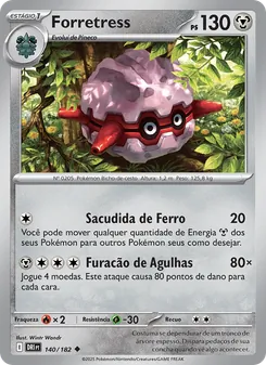 Forretress (Destined Rivals #140/182)