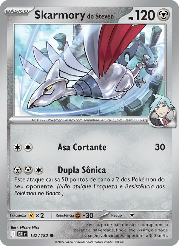 Skarmory do Steven (Destined Rivals #142/182)