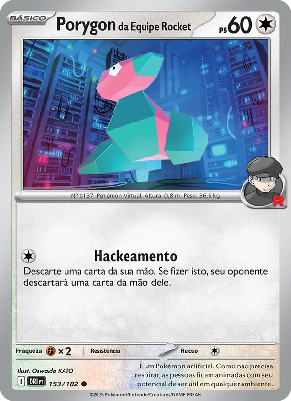 Porygon da Equipe Rocket (Destined Rivals #153/182)