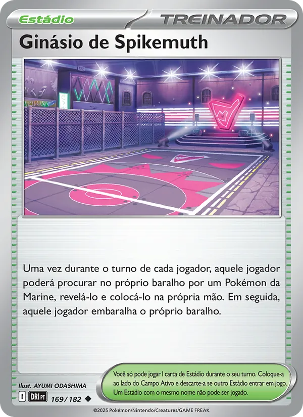 Ginásio de Spikemuth (Destined Rivals #169/182)