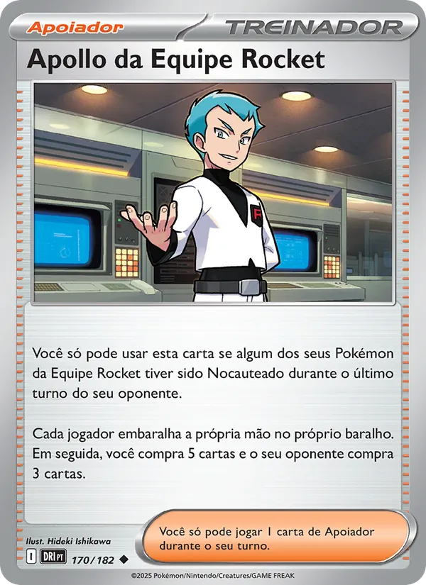 Apollo da Equipe Rocket (Destined Rivals #170/182)
