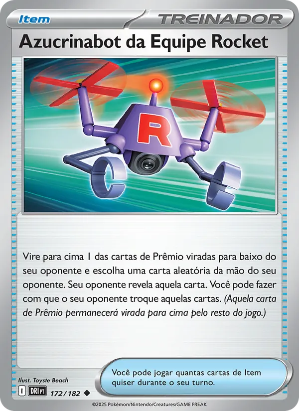 Azucrinabot da Equipe Rocket (Destined Rivals #172/182)