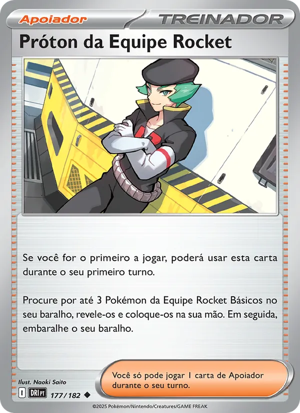 Próton da Equipe Rocket (Destined Rivals #177/182)