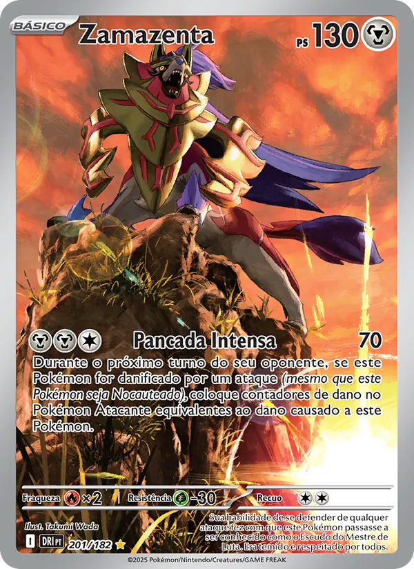 Zamazenta (Destined Rivals #201/182)