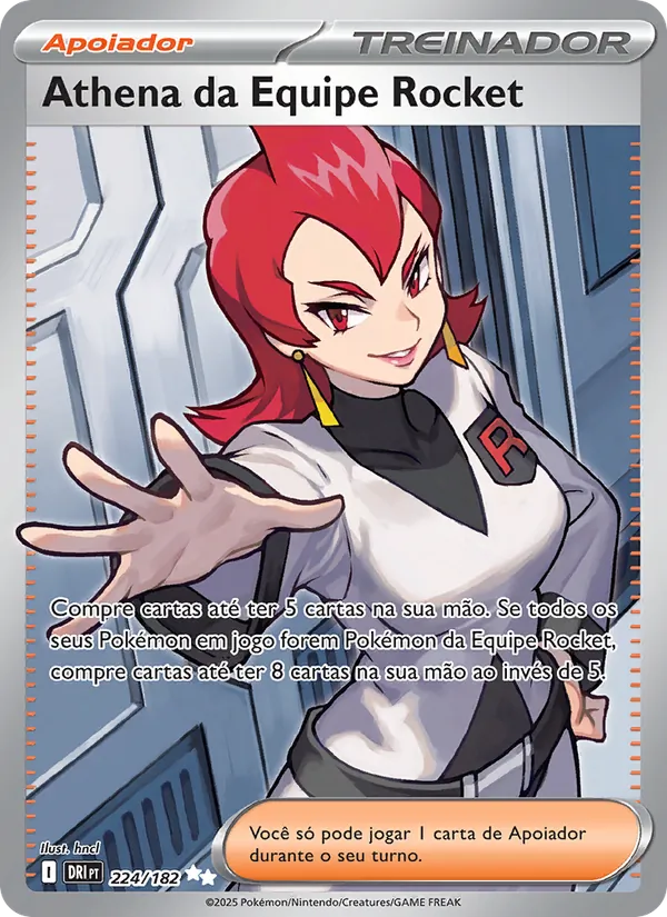 Athena da Equipe Rocket (Destined Rivals #224/182)