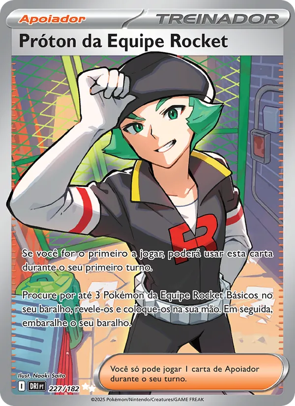 Próton da Equipe Rocket (Destined Rivals #227/182)