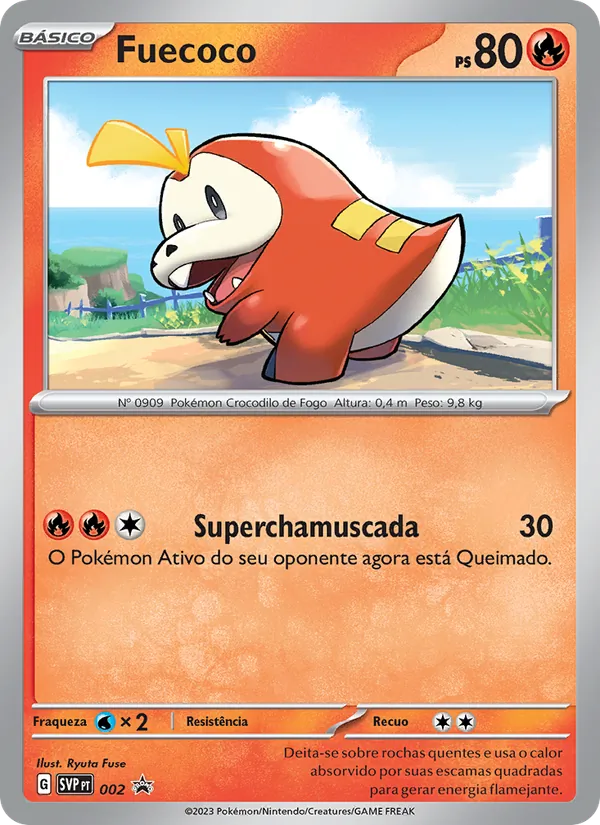 Fuecoco (SVP Black Star Promos #002/225)