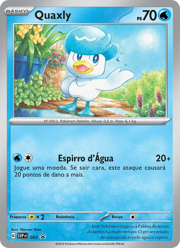Quaxly (SVP Black Star Promos #003/225)