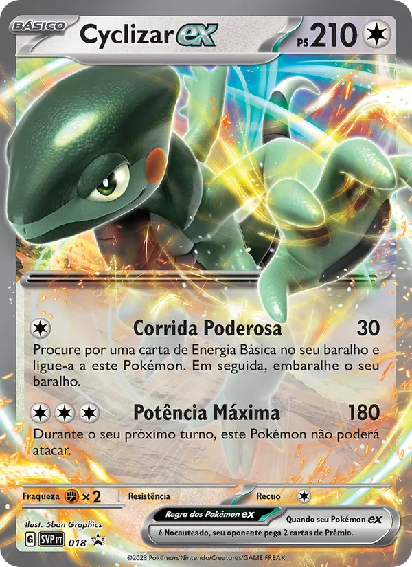 Cyclizar ex (SVP Black Star Promos #018/225)