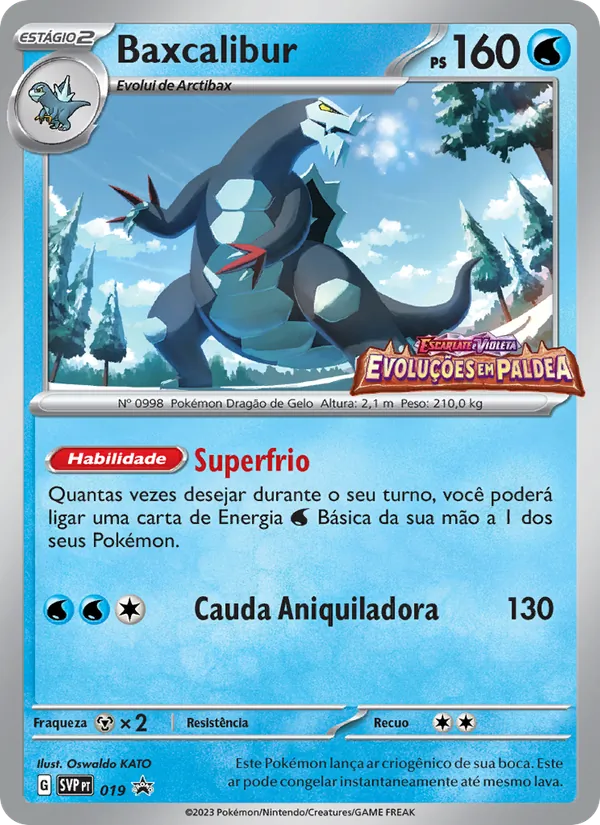 Baxcalibur (SVP Black Star Promos #019/225)