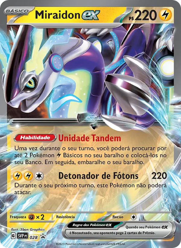 Miraidon ex (SVP Black Star Promos #028/225)