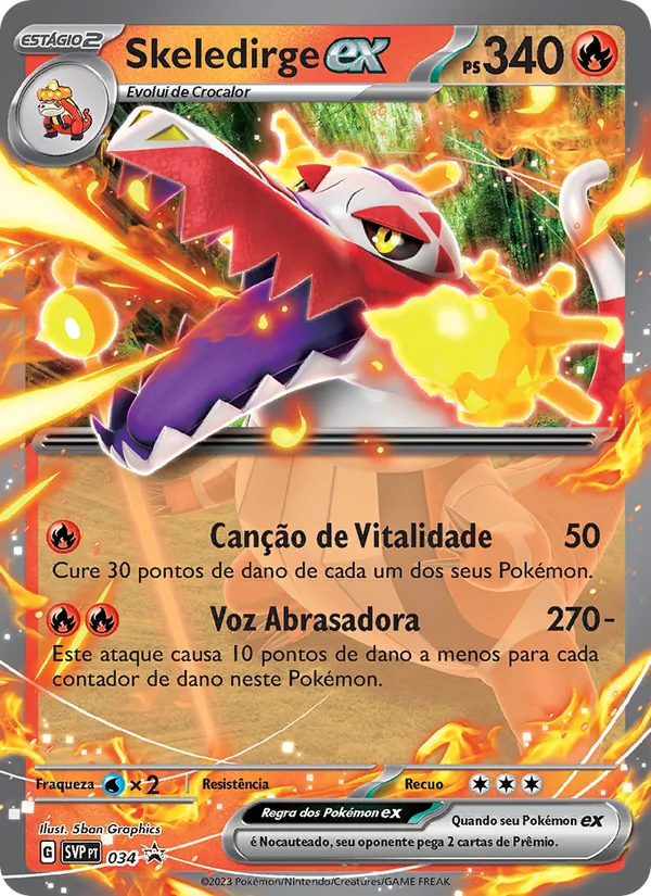 Skeledirge ex (SVP Black Star Promos #034/225)