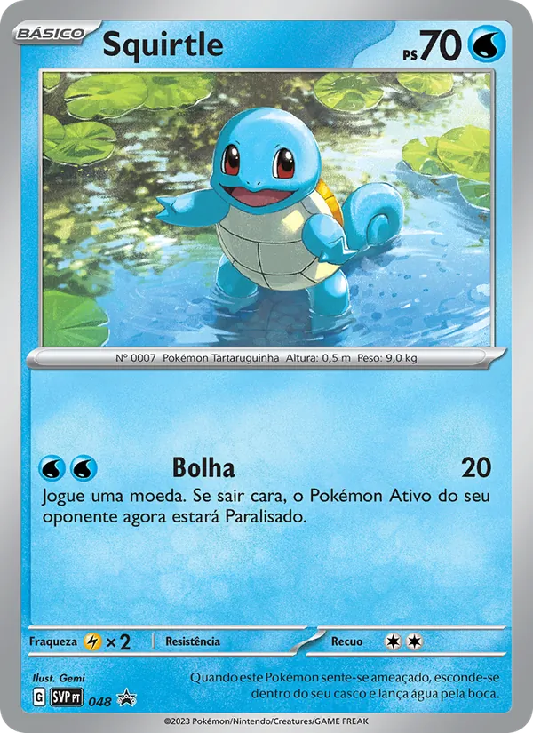 Squirtle (SVP Black Star Promos #048/225)