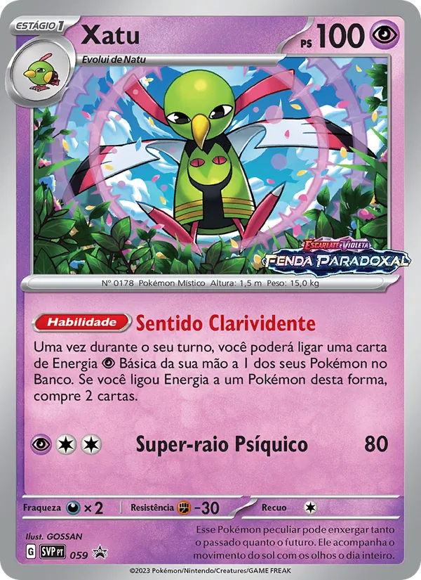 Xatu (SVP Black Star Promos #059/225)