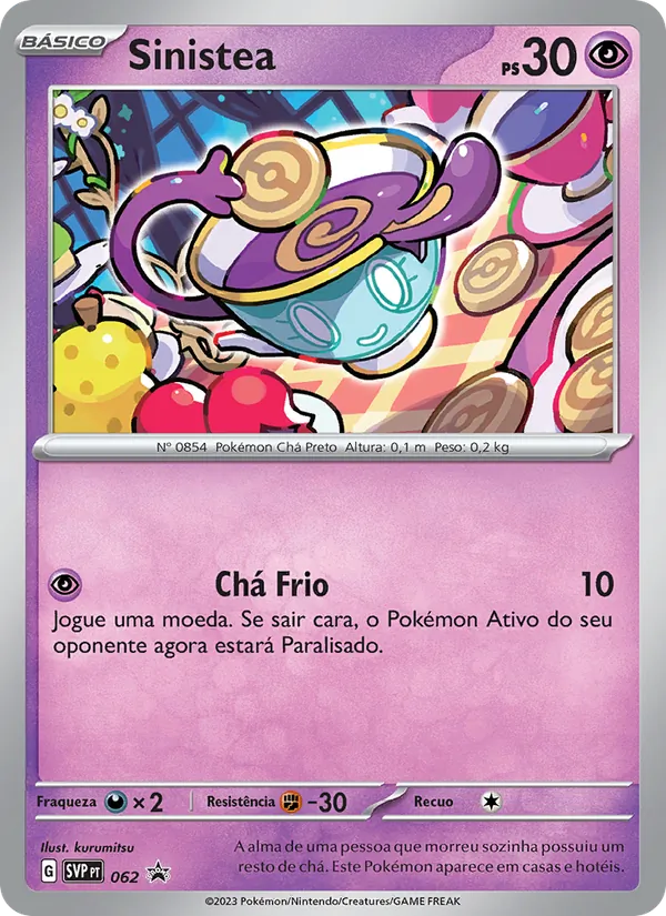 Sinistea (SVP Black Star Promos #062/225)