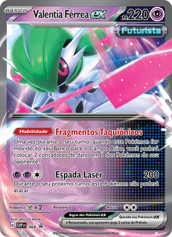 Valentia Férrea ex (SVP Black Star Promos #068/225)