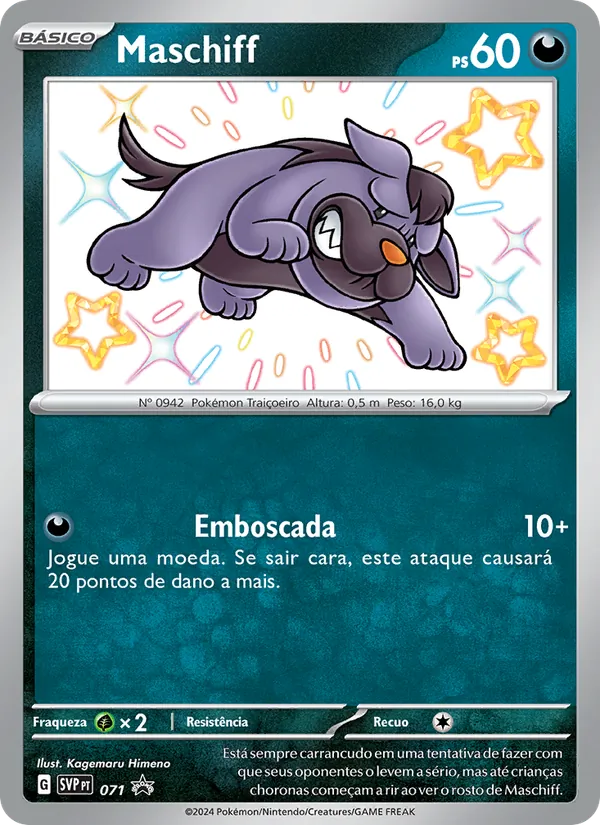 Maschiff (SVP Black Star Promos #071/225)