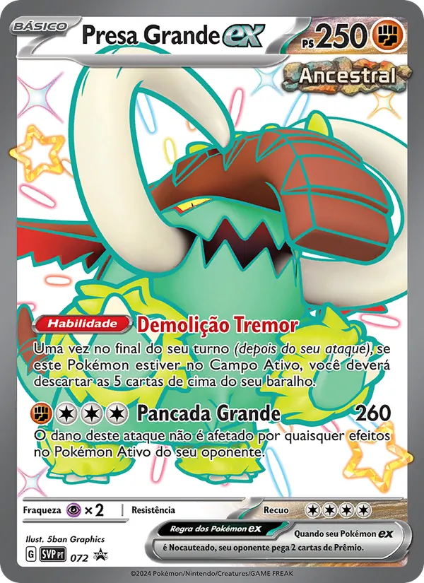 Presa Grande ex (SVP Black Star Promos #072/225)